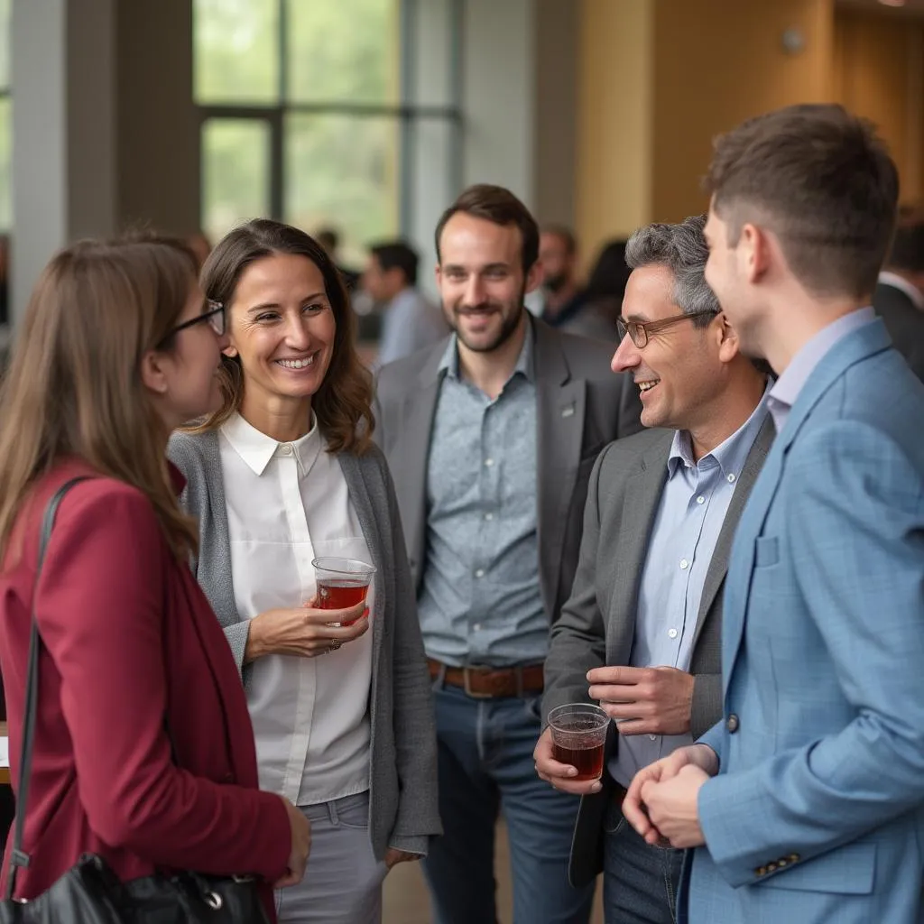 Moment de convivialité et de networking