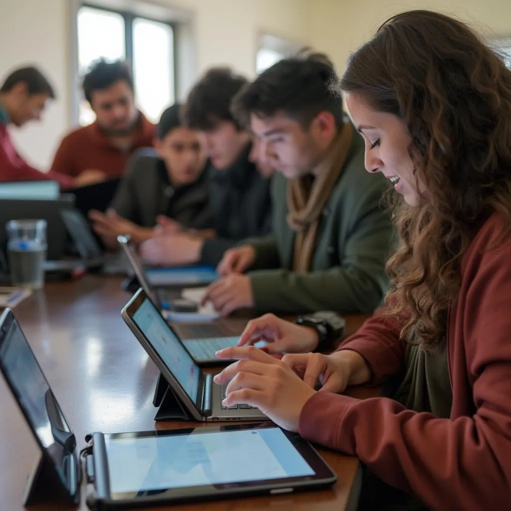 Utilisation d'outils numériques en formation